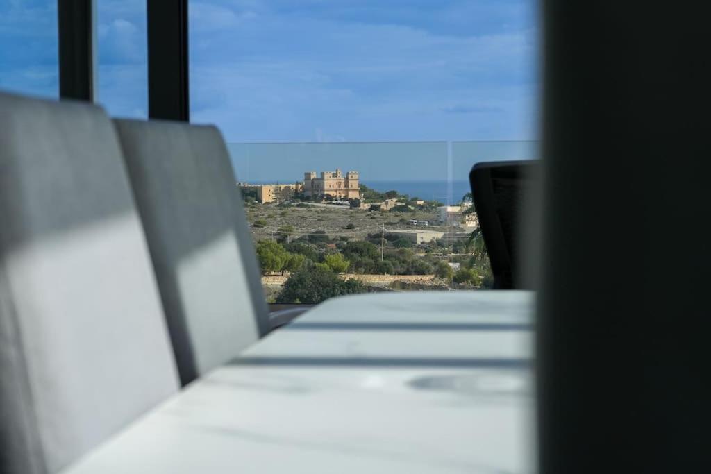 Ferienwohnung Lux Sea&Country Views With Pool Mellieħa Exterior foto